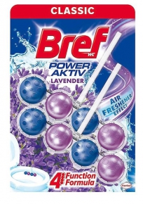 Solid flavoring for hanging in the toilet Bref lavender, 100 gr.