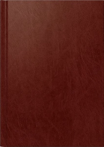 2026 წლის დღიური Brunnen Miradur, ყოველდღიური, ბორდოსფერი (ინგ., ფრანგ., ესპ., იტალ., გერმ., ჰოლანდ.)