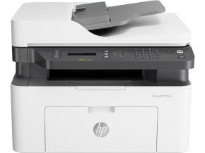 Black and white laser printer, scanner, copier HP Laser MFP 137fnw (4ZB84A)