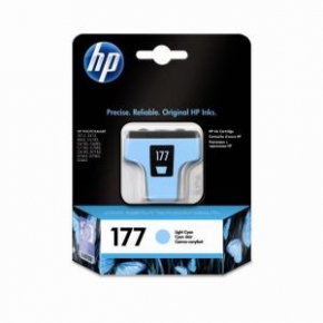 Color cartridge HP 177 with Vivera Ink (5.5 ml ink) color LIGHT CYAN