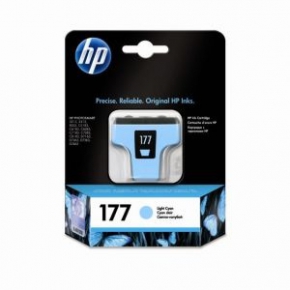 ფერადი კარტრიჯი HP 177 with Vivera Ink (5.5 ml ink) ფერი LIGHT CYAN