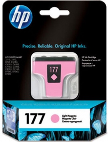 ფერადი კარტრიჯი HP 177 with Vivera Ink (5.5 ml ink) ფერი LIGHT MAGENTA