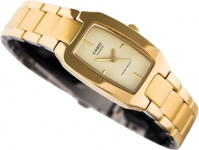 Wristwatch Casio, Stainless Steel, Gold