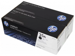 Original black and white laser cartridge HP 37A BLACK