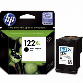 Color cartridge HP122XL (8 ml ink) color BLACK
