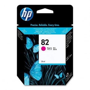 ორიგინალი ფერადი ჭავლური კარტრიჯი HP 82 (CH567A) ფერი MAGENTA 28 ml.