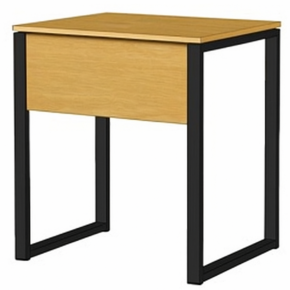 Office table with practical panel 60/50 cm.