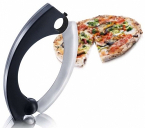 Medzaluna (pizza cutter), black