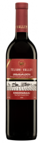6x bottles of Teliani Valley wine, Kindzmarauli, red, semi-sweet