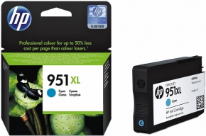 Original color inkjet cartridge HP 951XL (CN046AE) Cyan