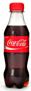 Coca-Cola, plastic bottle, 250 ml. 15 pieces