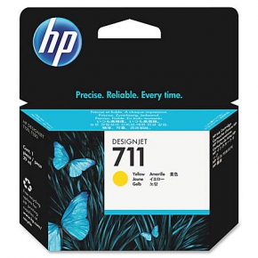 Original color inkjet cartridge HP 711(CZ132A) YELLOW