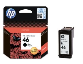 Original color inkjet cartridge HP 46 (CZ637AE) BLACK