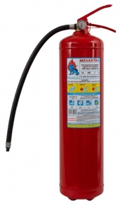 Powder fire extinguisher Melanti ABCE, 6 kg. with suspension