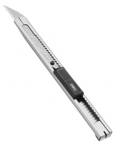 Stationery knife Deli 2034, 9 mm.