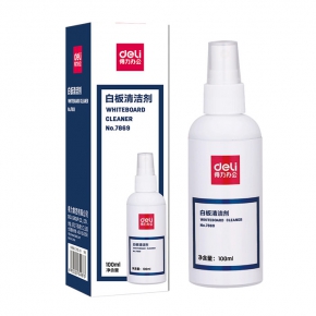Whiteboard Cleaner Deli 7869, 100ml.