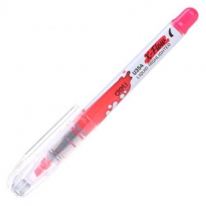 Text marker Deli X-Flow, red