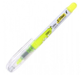 Text marker Deli X-Flow U354, yellow