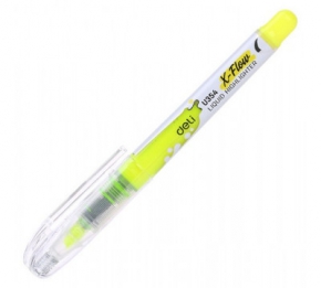 Text marker Deli X-Flow U354, yellow