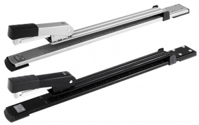 Stapler with long arm Deli, max. For 20 sheets, 24/6, 26/6
