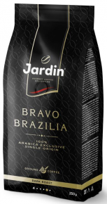 დაფქული ყავა Jardin Bravo Brazilia, 250გრ.