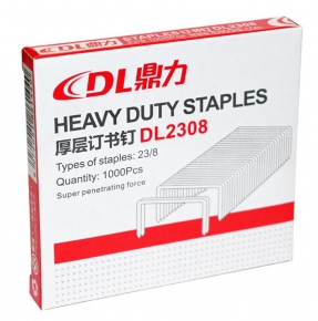 Heavy Duty Staples DL 23/8, 1000pcs.
