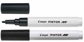 უნივერსალური სახატავი მარკერი Pilot Pintor F, 1მმ. შავი