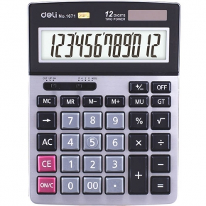 Calculator 12 digits, Deli E1671