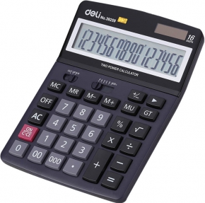 Calculator 16 rows, Deli 39259