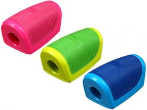 Plastic sharpener Deli, colored