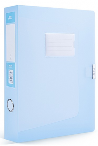 Document box Deli 63211 (thickness 55 mm.) Blue