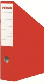 Cardboard File holder, Vertical, Esselte (thickness 70mm.) Red