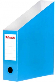 Cardboard File holder, Vertical, Esselte (thickness 70mm.) Blue