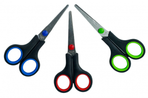 Scissors Bauhinia ZJH-9005, 14cm. Colored