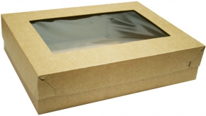 კრაფტის სასაჩუქრე ყუთი 35x26x8.5 სმ.