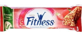 მარცვლეულის ბატონი Fitness მარწყვით, 23.5გ