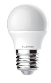 LED ნათურა Toshiba 4.7W G45/E27/6500K