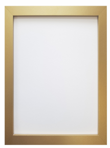 A4 frame (thickness 2 cm.) Golden