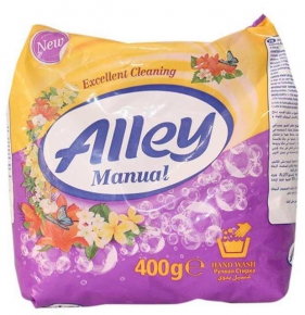 Fabric washing powder Alley Manual, 400g.