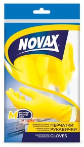 Novax universal latex glove, reusable, size M