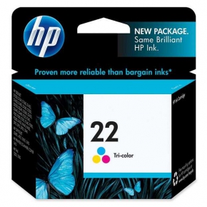 ფერადი კარტრიჯი HP 22 (5 ml ink) ფერი Tri-Colour