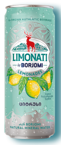 Lemonades Borjomi Citrus, Can, 330ml. 12pcs.
