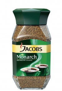 ხსნადი ყავა Jacobs Monarch, 190 გრამი