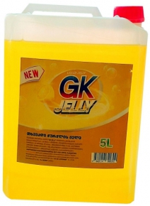 Dishwashing liquid GK Jelly, lemon, 5 l.