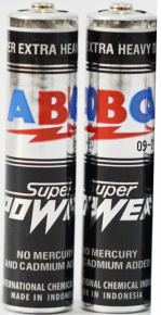 ბატარეა ABC Super Power AAA, 2 ცალი