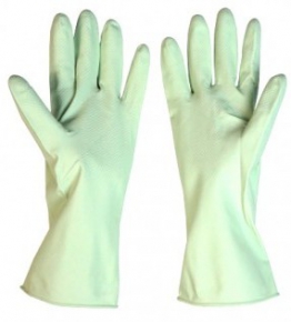 Sano rubber glove with aloe content, size L