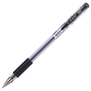 Gel pen DELI 6600S, 0.5 mm. black