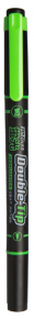 Highlighter marker Tenfon, double tip, green