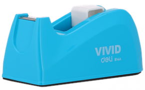 Stationery tape dispenser Deli Rio, blue