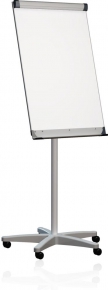 Magnetic flipchart board 2X3 Poland, on rollers, 70X100 cm.